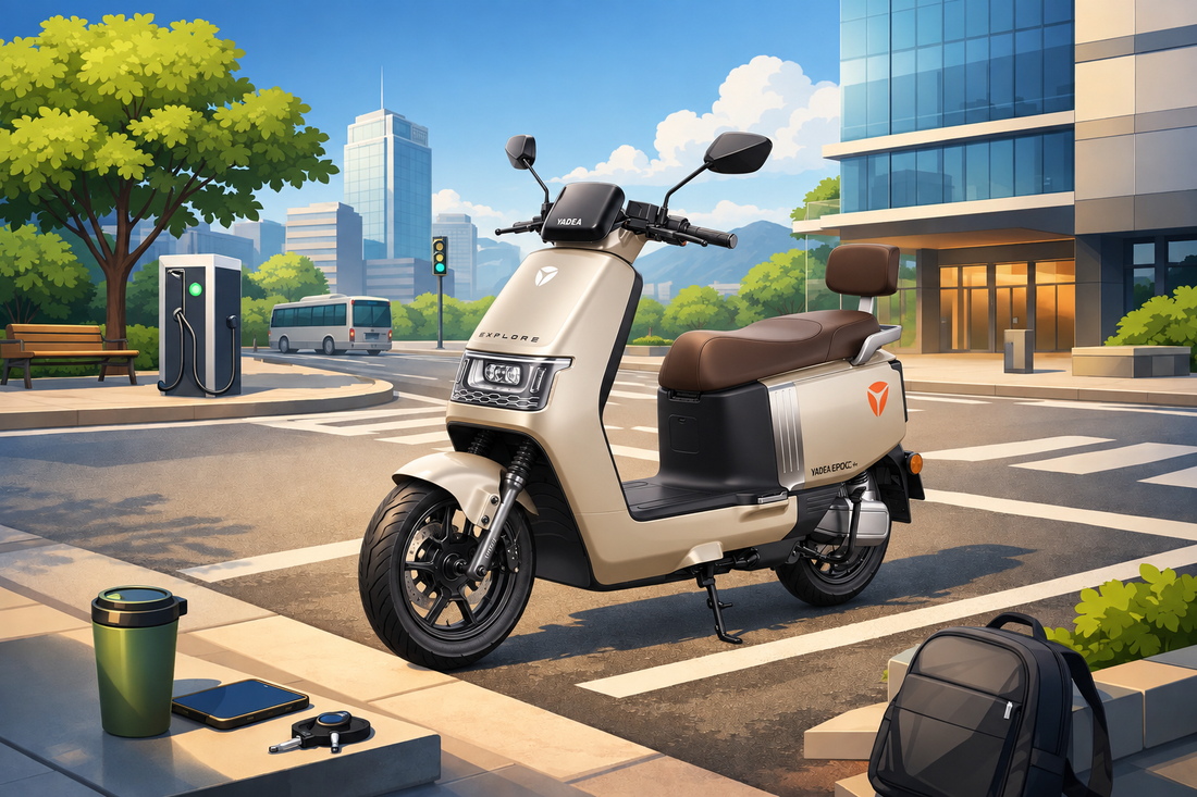 EPOC H moto eléctrica para su ruta diaria